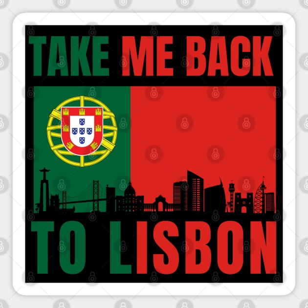 Lisbon Magnet by footballomatic